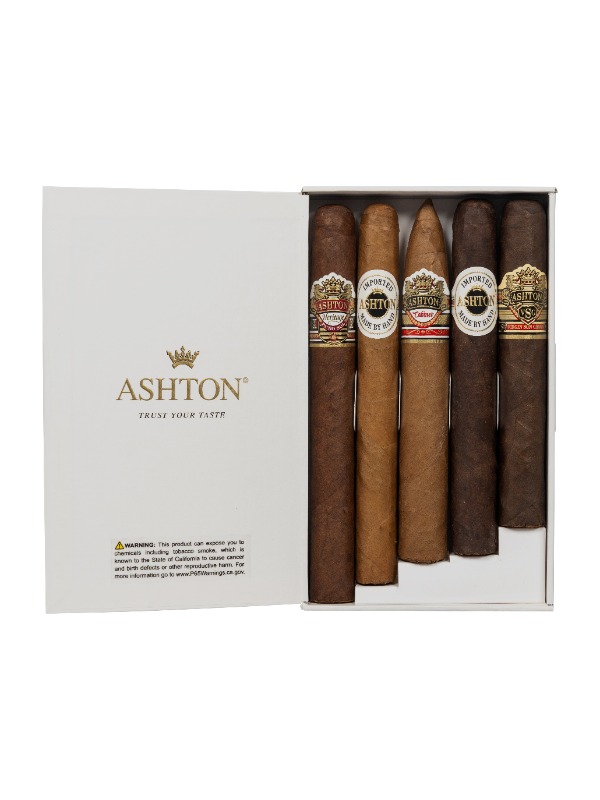 Ashton VSG and 5 Cigar Samplers Package Deal