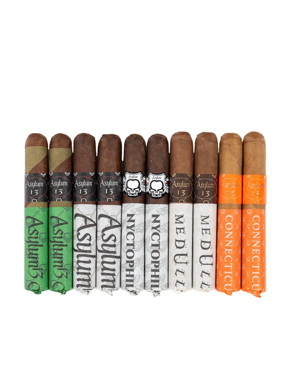 Asylum 13 Black 10ct Sampler