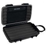 Fox Travel Humidor (Black with Brown Label)