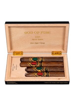God of Fire Never Back Down and Special Reserve Black Sampler