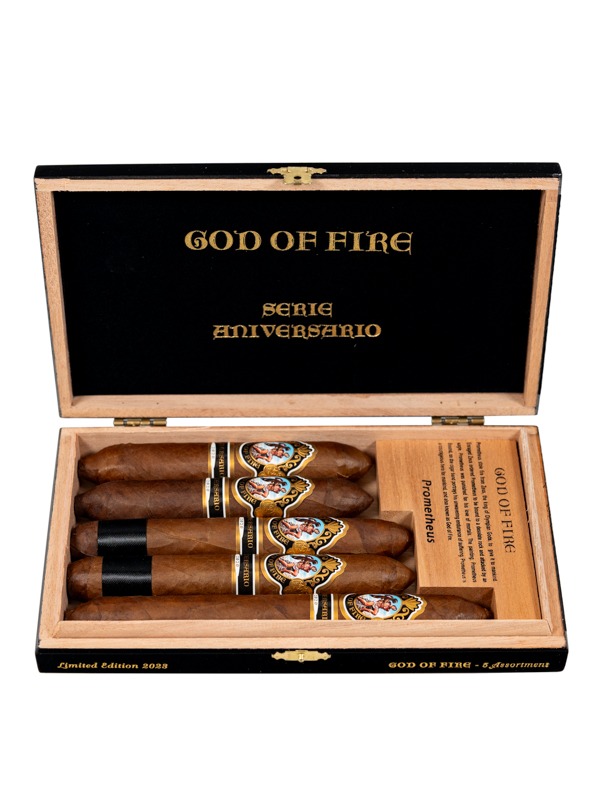 God of Fire Serie Aniversario Sampler
