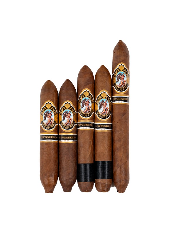 God of Fire Serie Aniversario Sampler