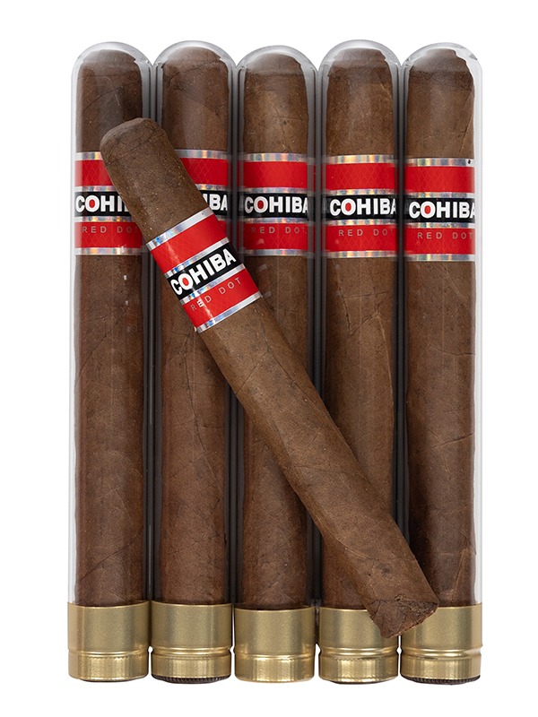 Cohiba Red Dot Crystal Corona Tubo
