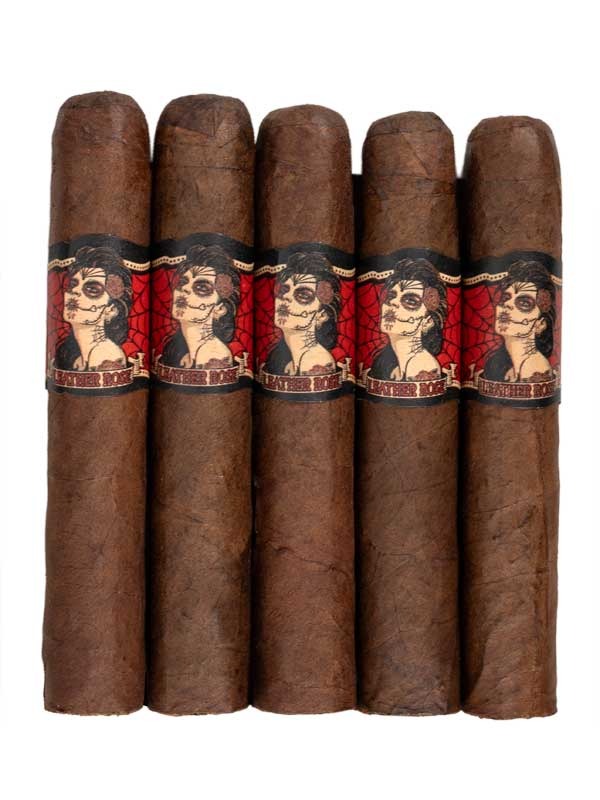 Deadwood Tobacco Co. Leather Rose Petite Corona