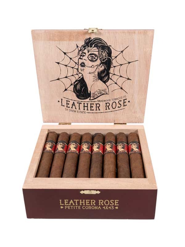 Deadwood Tobacco Co. Leather Rose Petite Corona