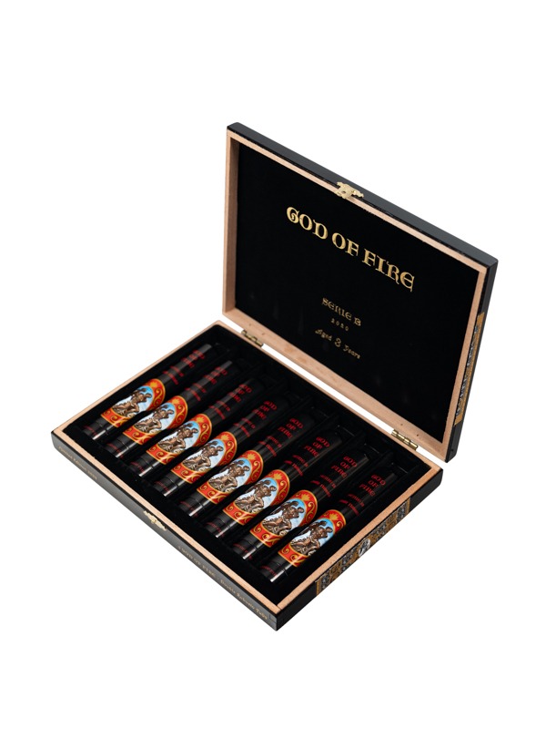 God of Fire Serie B Double Robusto Tubo
