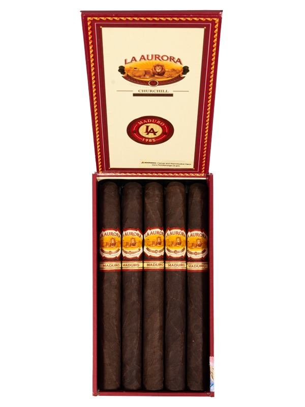 La Aurora Maduro 1985 Churchill