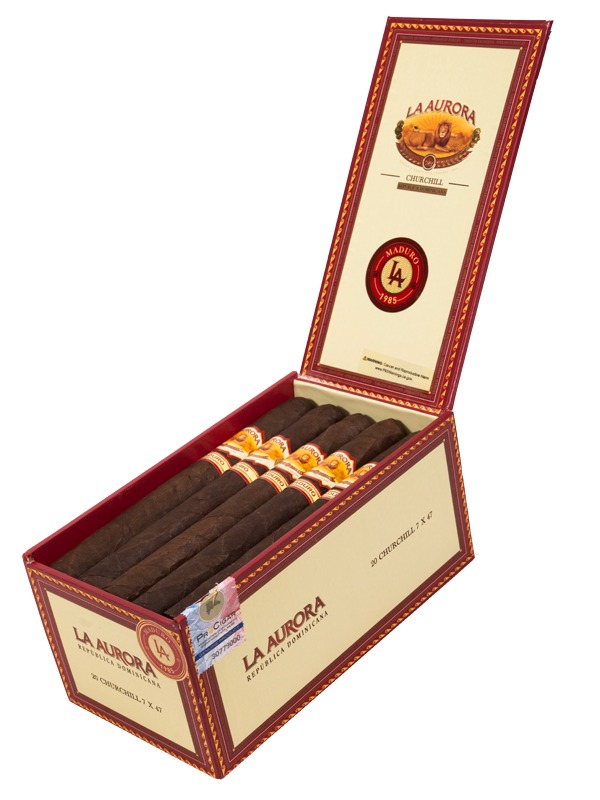 La Aurora Maduro 1985 Churchill