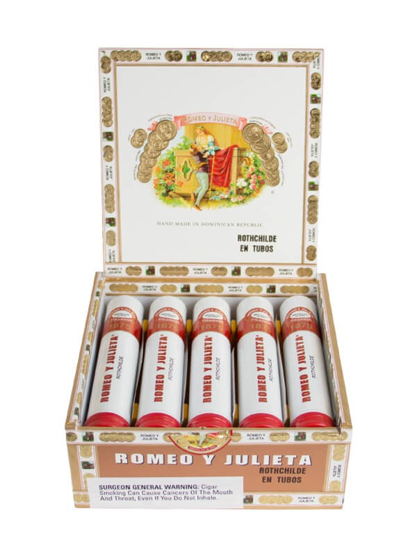 Romeo y Julieta 1875 Rothchilde en Tubo
