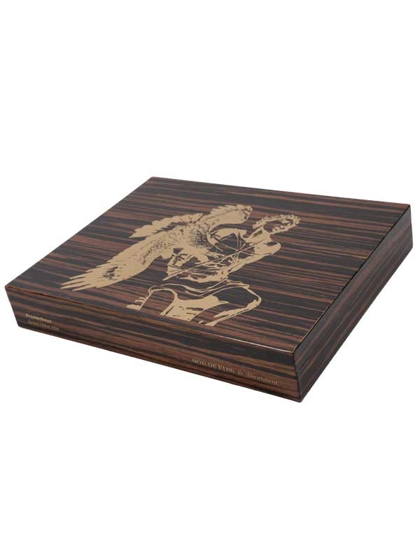 God of Fire KKP Never Back Down 10 Cigar Assortment Macassar Ebony