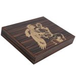 God of Fire KKP Never Back Down 10 Cigar Assortment Macassar Ebony