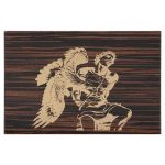 God of Fire KKP Never Back Down 10 Cigar Assortment Macassar Ebony