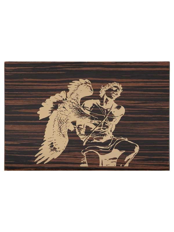God of Fire KKP Never Back Down 10 Cigar Assortment Macassar Ebony