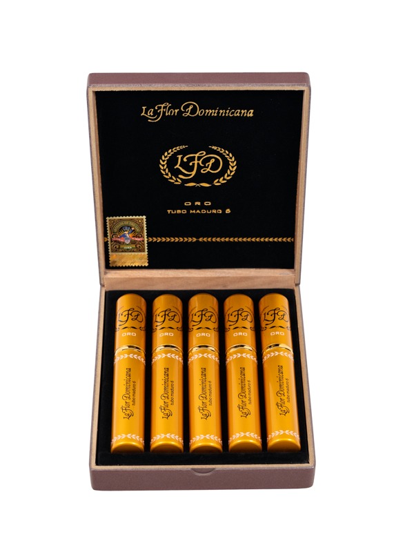 La Flor Dominicana Oro Tubo No. 6 Maduro
