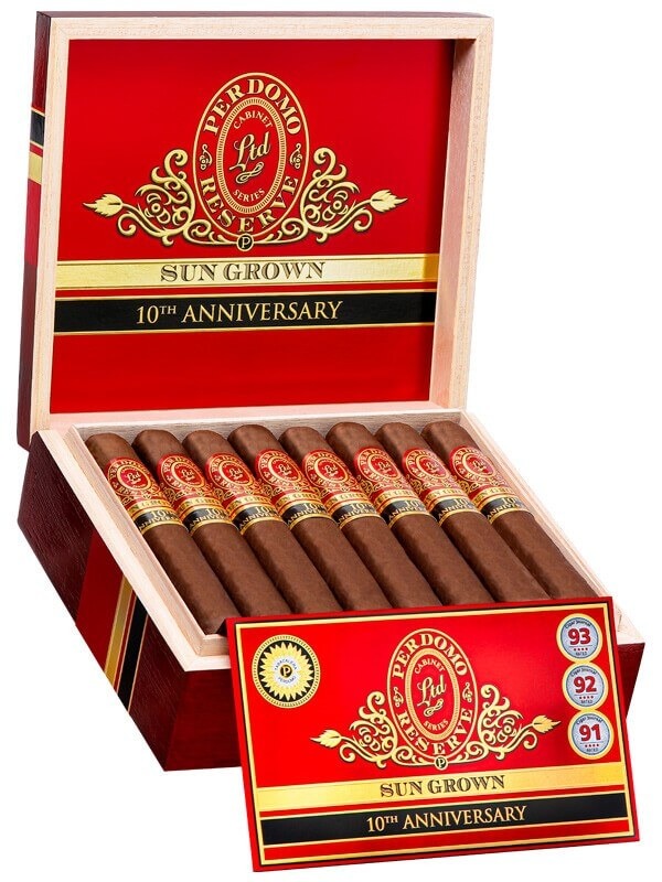 Perdomo 10th Anniversary Box-Pressed Sun Grown Super Toro